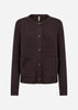 SC-KANITA 38 Cardigan Dunkle Pflaume