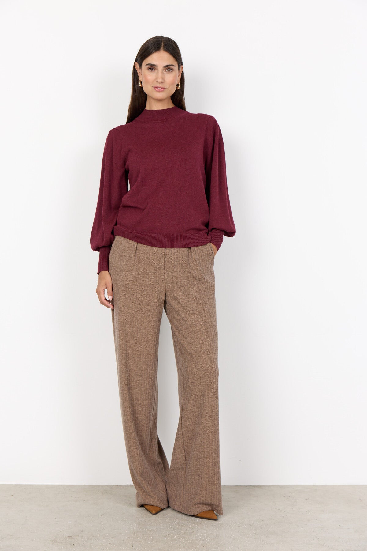 SC-DOLLIE 666 Pullover Bordeaux