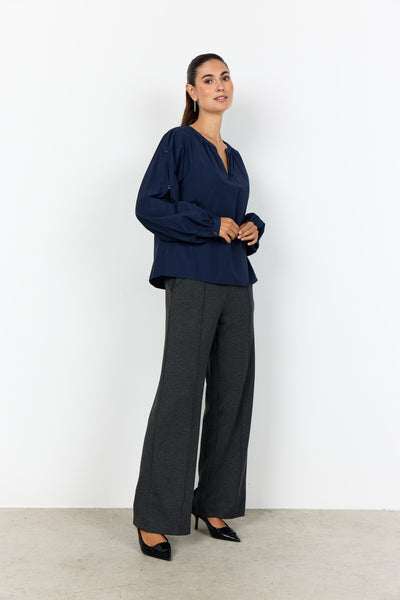 SC-NETTI 112 Bluse Dunkelblau