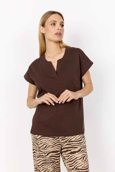 SC-DERBY 27 T-shirt Dunkelbraun