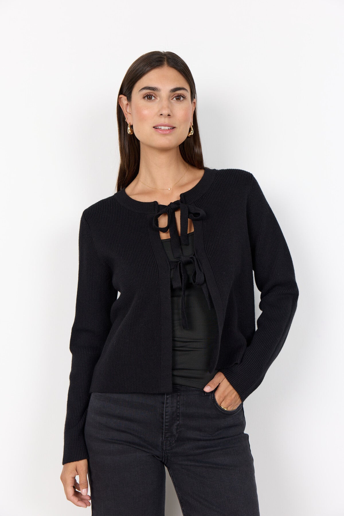 SC-KANITA 26 Cardigan Schwarz