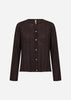 SC-VIOLETTA 5 Cardigan Dunkle Pflaume