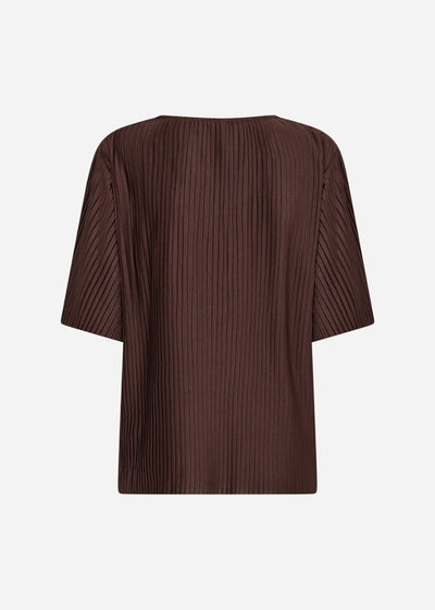 SC-KIRIT 19 Bluse Dunkelbraun