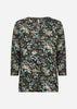 SC-FELICITY AOP 561 Bluse Dunkelgrün