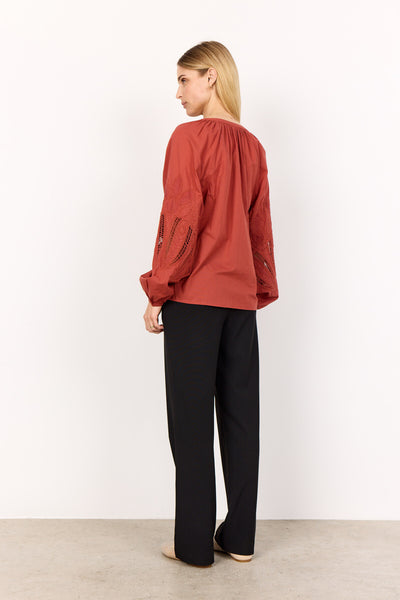 SC-CALISTE 21 Bluse Rostrote