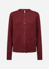 SC-KANITA 38 Cardigan Rubinrot