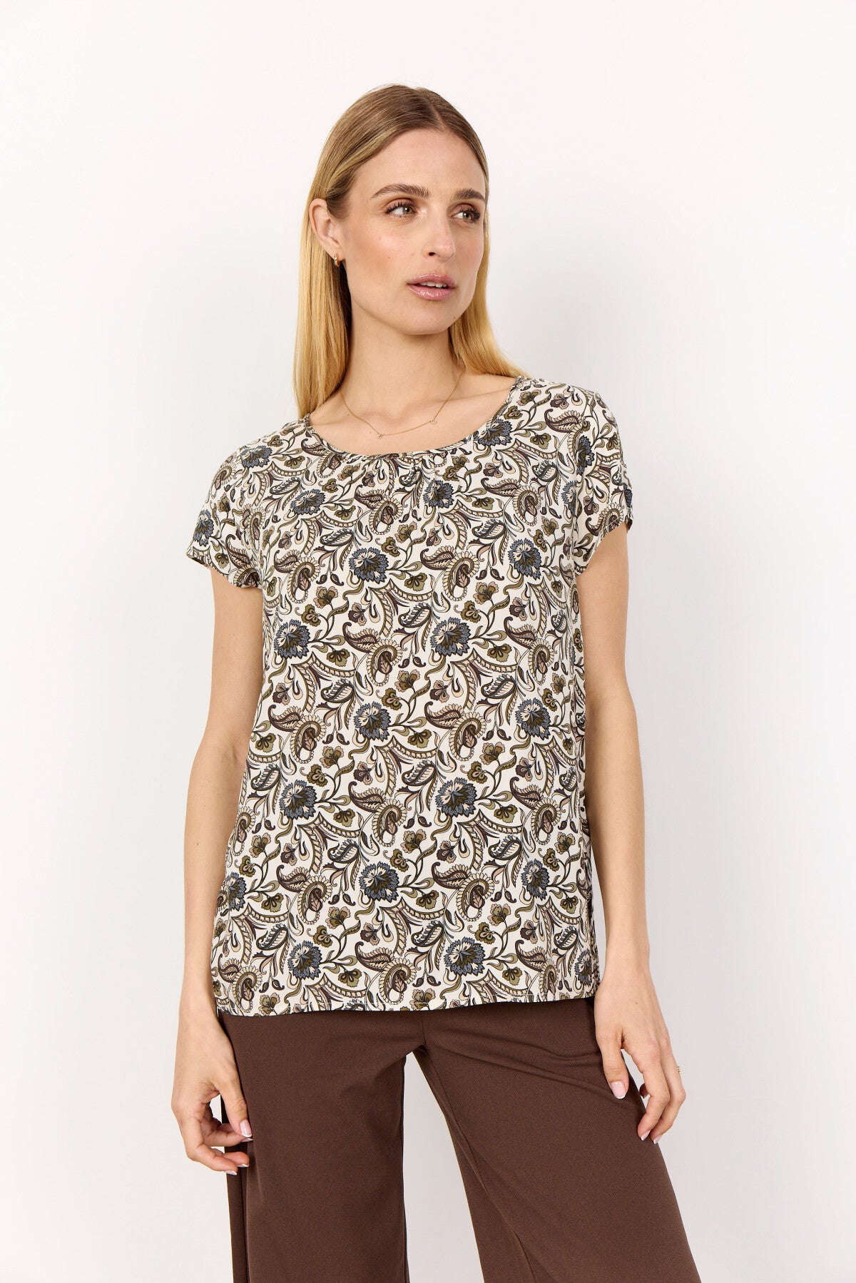 SC-SAMEA 1 Bluse Oliv