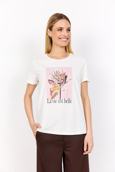 SC-RINA FP 9 T-shirt Wollweiß