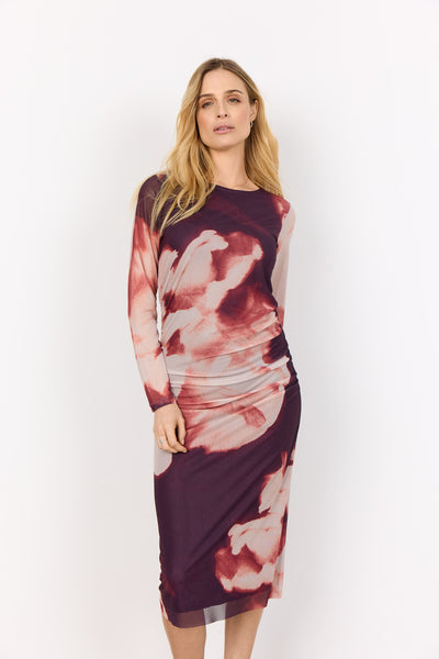 SC-ALDA AOP 59 Kleid Violett