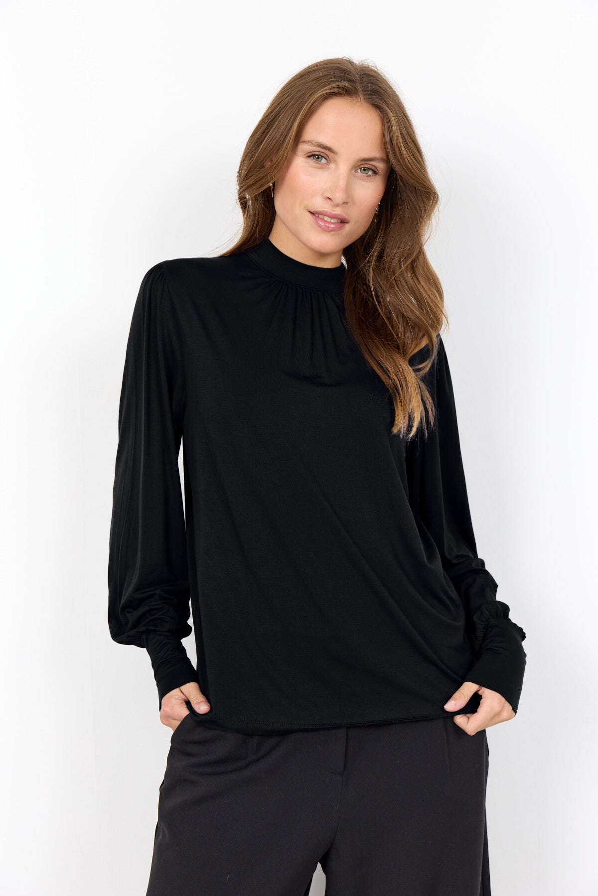 SC-MARICA 344 Bluse Schwarz