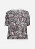 SC-GOLFI 1 Bluse Dunkelrot