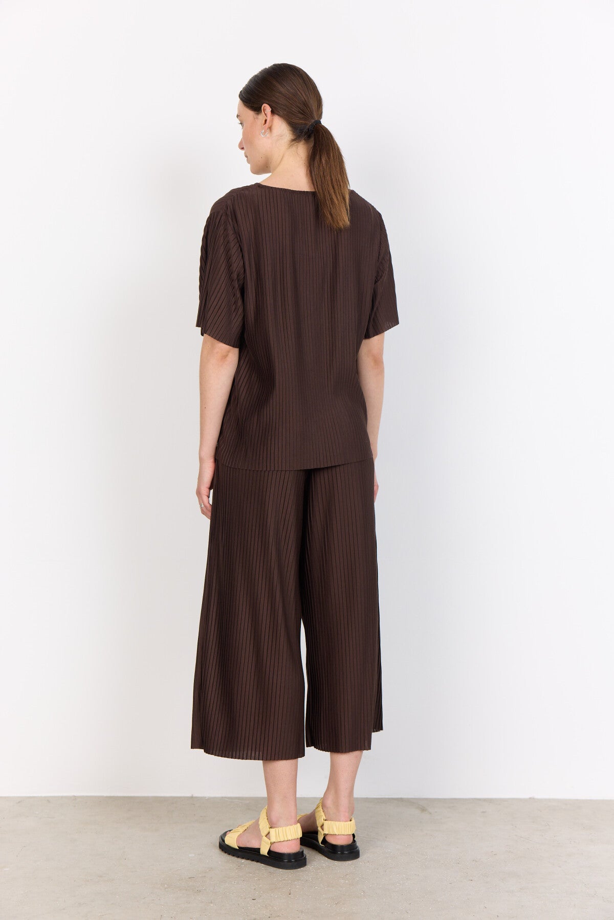 SC-KIRIT 19 Bluse Dunkelbraun