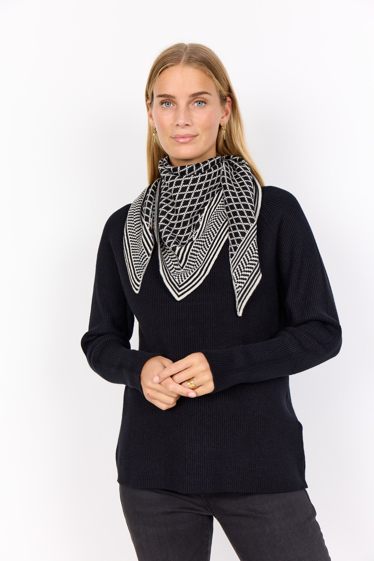 SC-BUKET 13 Schal Schwarz