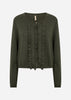 SC-DOLLIE 829 Cardigan Dunkelgrün