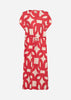 SC-FELICITY AOP 543 Kleid Rot