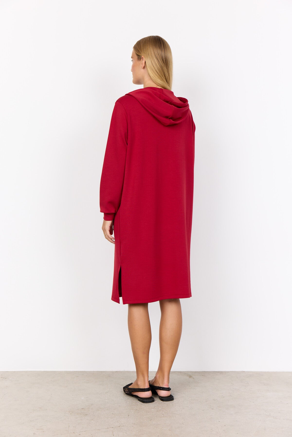 SC-BANU 259 Kleid Dunkelrot