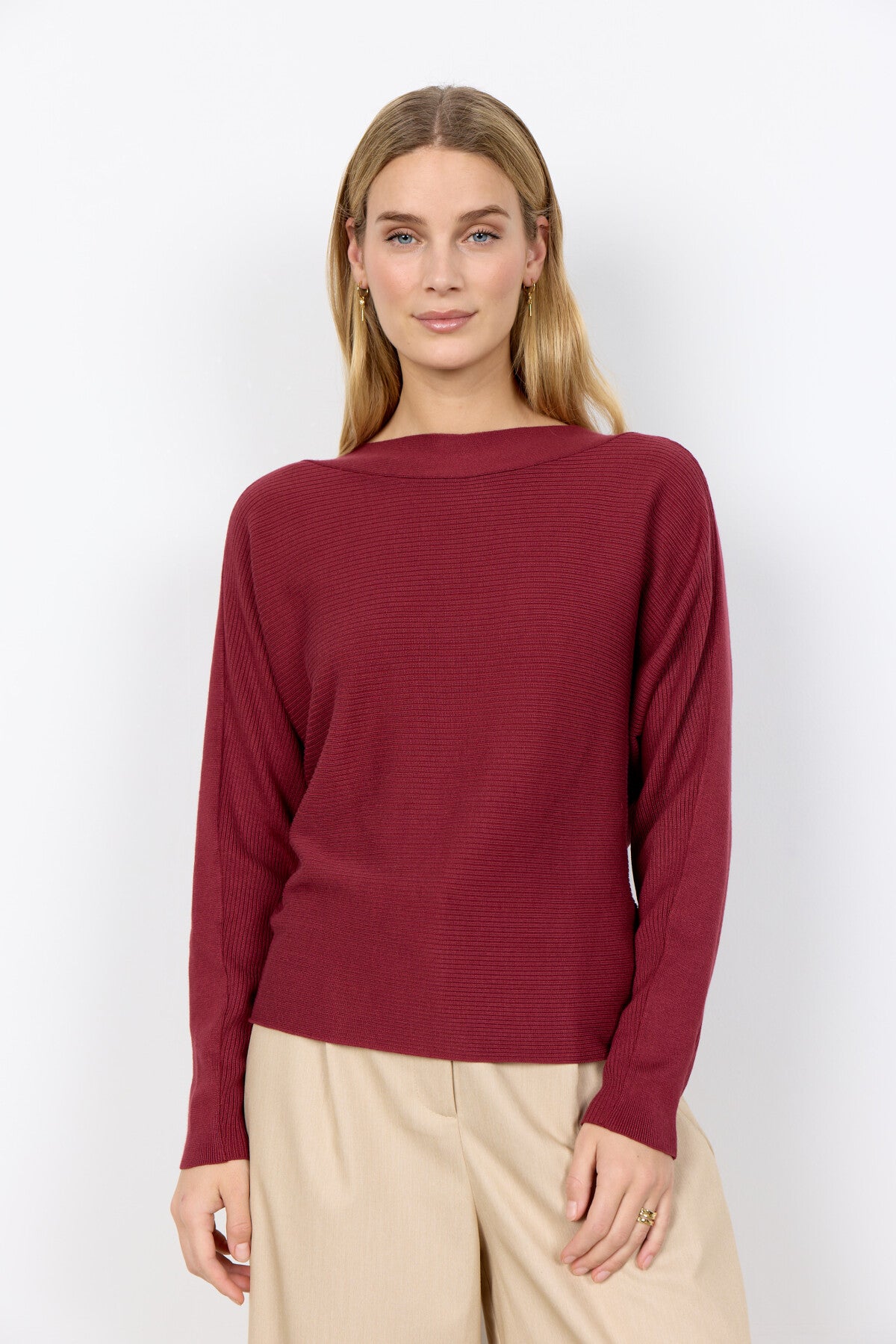 SC-DOLLIE 663 Pullover Rubinrot