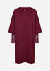 SC-BANU 349 Kleid Dunkelrot