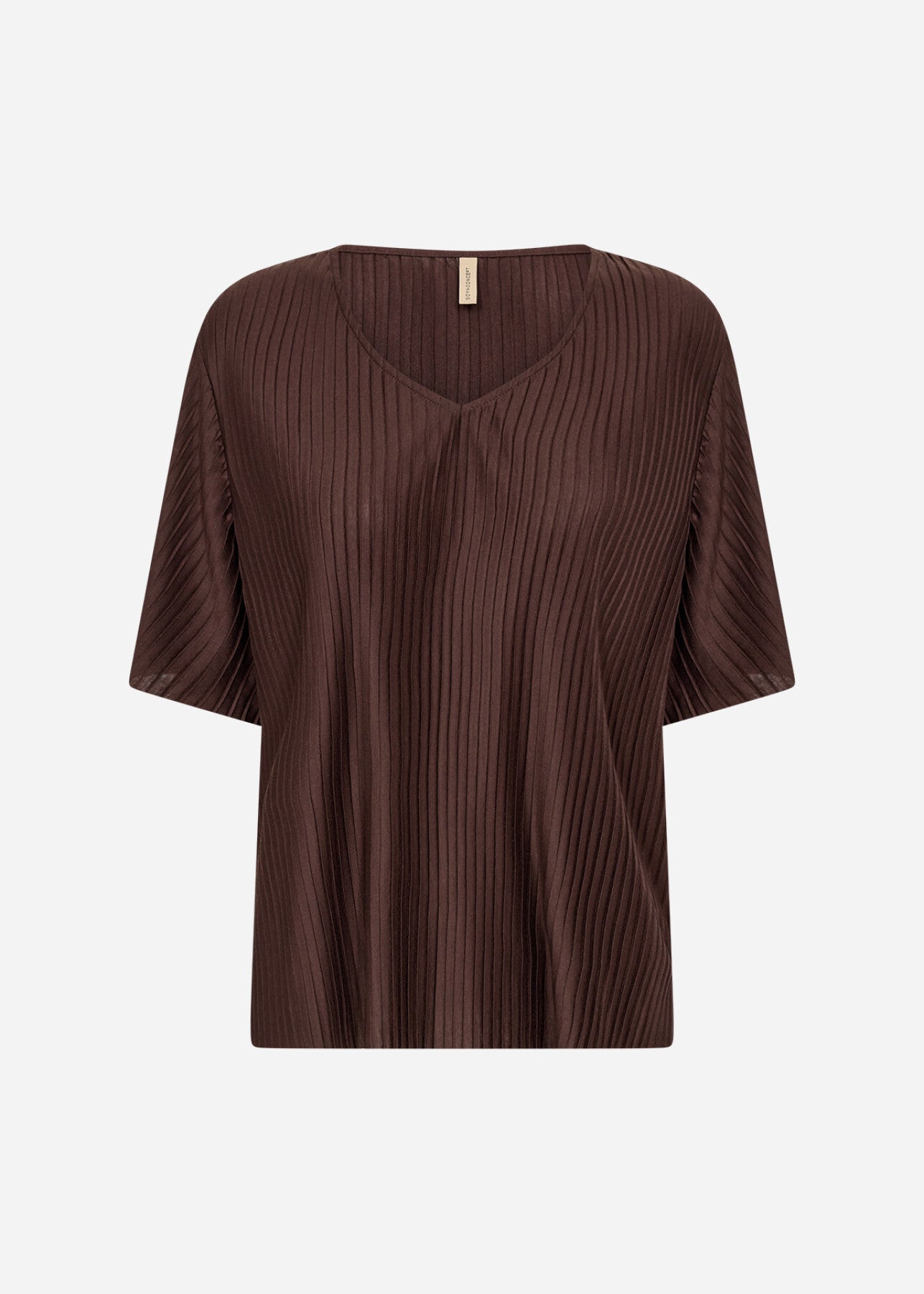 SC-KIRIT 19 Bluse Dunkelbraun