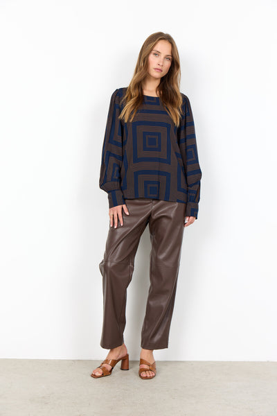 SC-ANNABEL 1 Bluse Dunkelblau