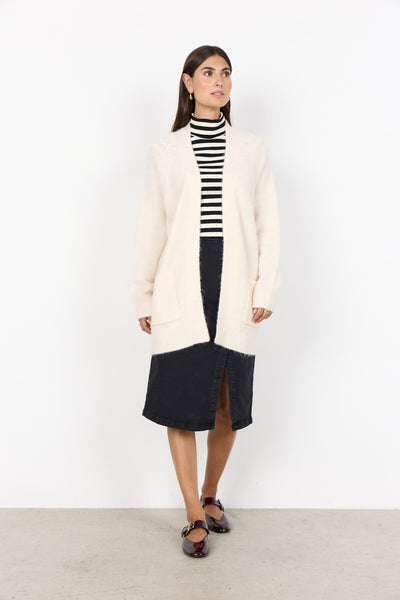 SC-GUNNA 13 Cardigan Creme