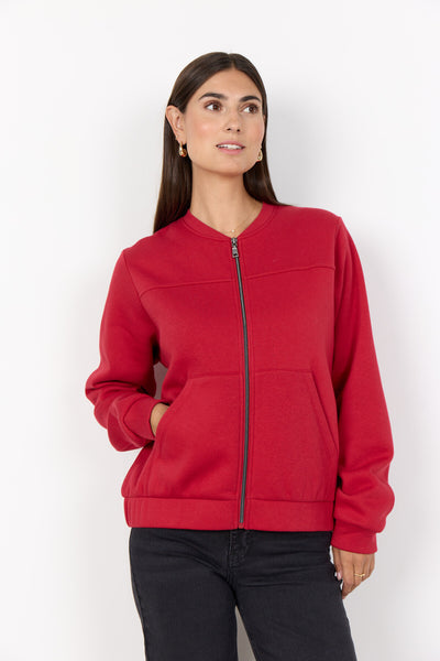 SC-ANGELIN 3 Cardigan Rot