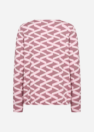 SC-GALINA 69 Bluse Rubinrot