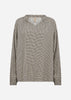 SC-HALIA 1 AOP Bluse Staubblau
