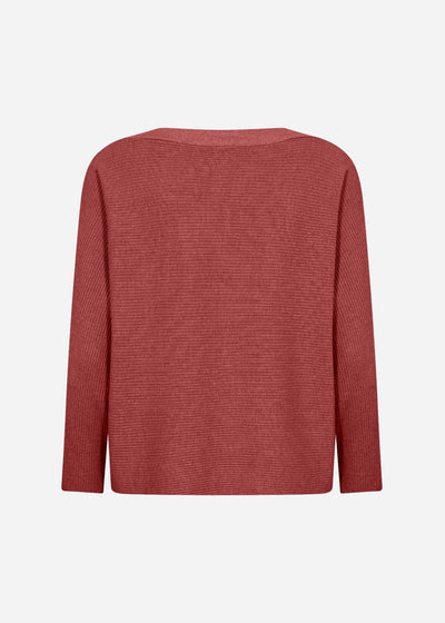 SC-DOLLIE 663 Pullover Rostrote