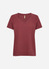 SC-DERBY 2 T-shirt Dunkelrot