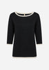SC-DOLLIE 782 Pullover Schwarz