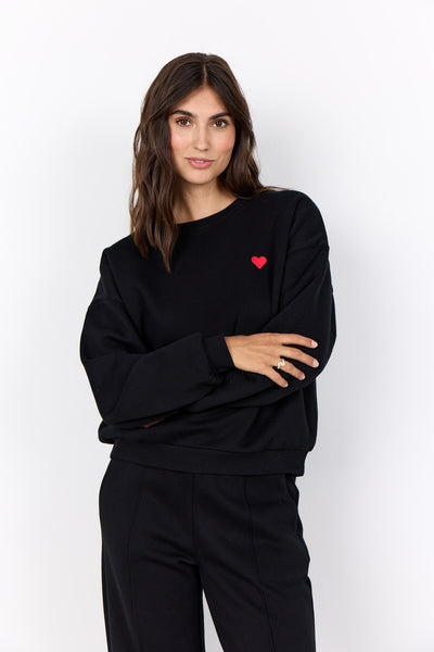 SC-ANGELIN 18 Sweatshirt Schwarz