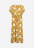 SC-FELICITY AOP 543 Kleid Gelb