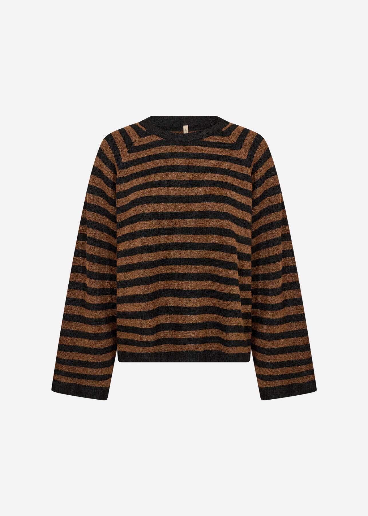 SC-ORLEAN STRIPE 14 Pullover Schwarz