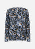 SC-FELICITY AOP 562 Bluse Staubblau
