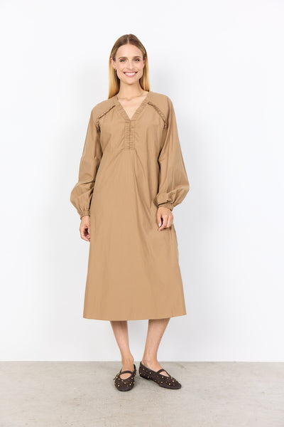 SC-NETTI 111 Kleid Dunkler Sand