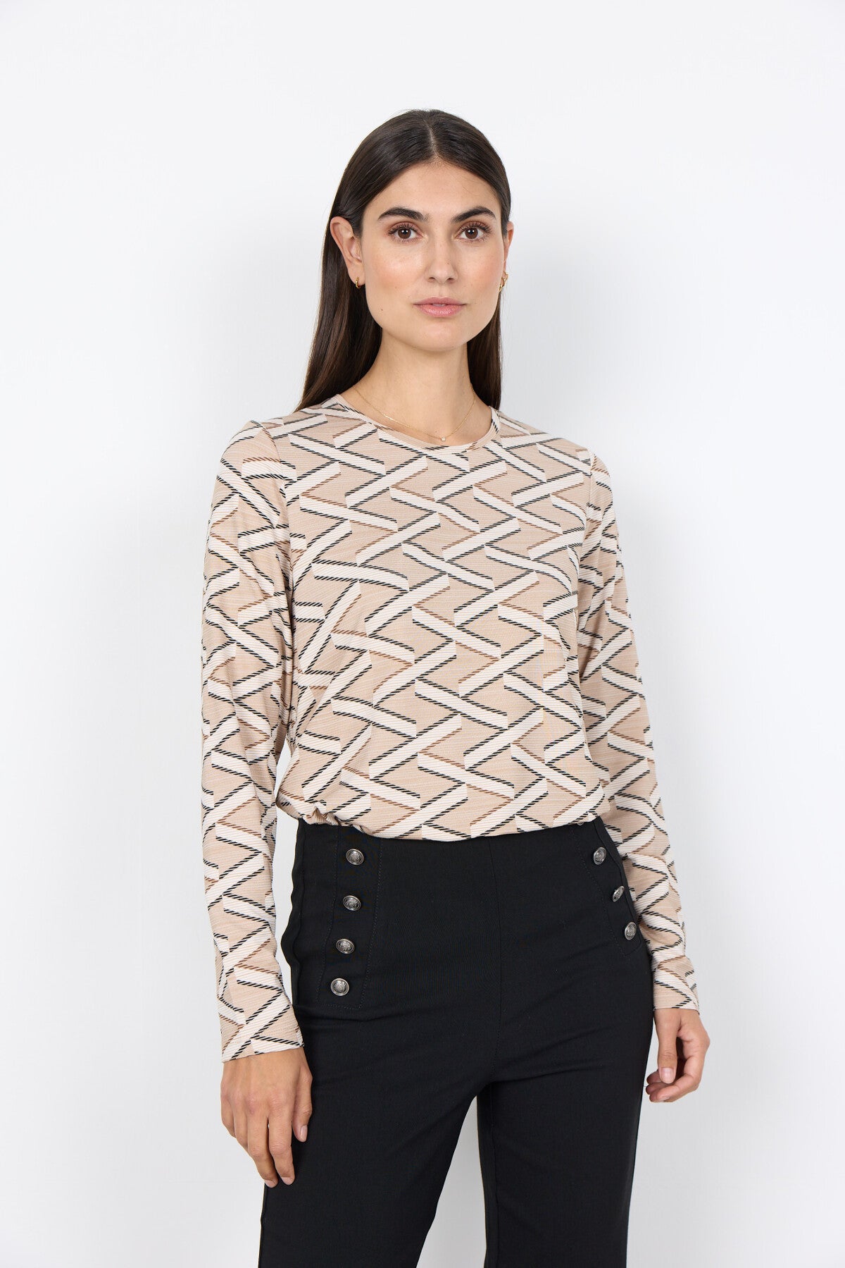 SC-GALINA 69 Bluse Sand