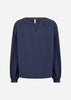 SC-NETTI 112 Bluse Dunkelblau