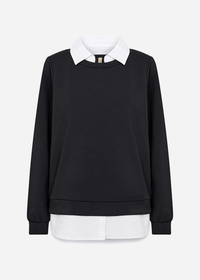 SC-BANU 271 Bluse Schwarz