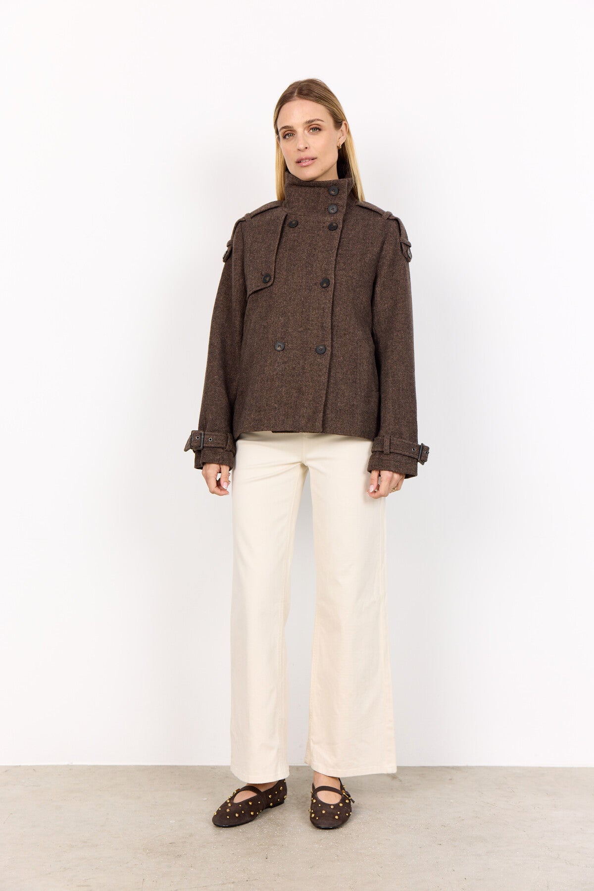 SC-SHAKIRA 1 Jacke Dunkelbraun