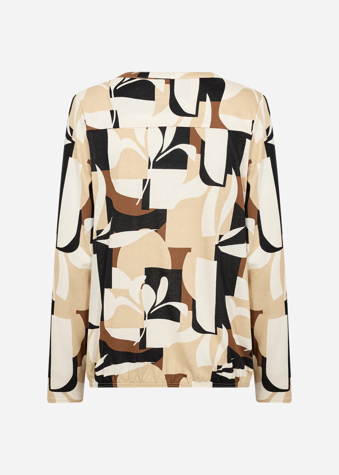 SC-FELICITY AOP 531 Bluse Sand
