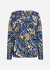 SC-FELICITY AOP 518 Bluse Dunkelblau