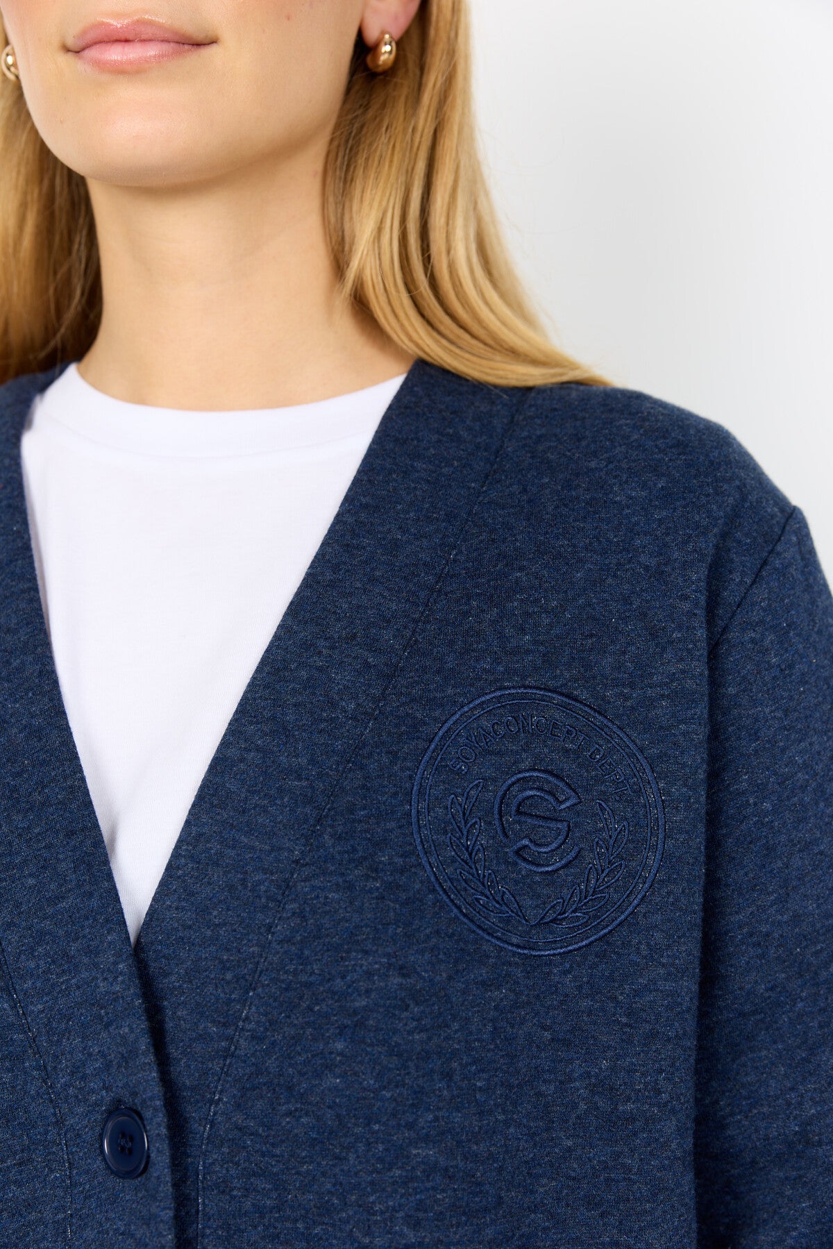 SC-ANGELIN 9 Cardigan Navy