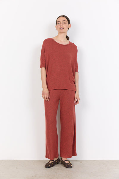 SC-BIARA 96 Bluse Rostrote