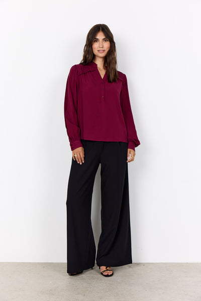 SC-RADIA 222 Bluse Bordeaux