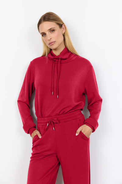 SC-BANU 125 Sweatshirt Dunkelrot