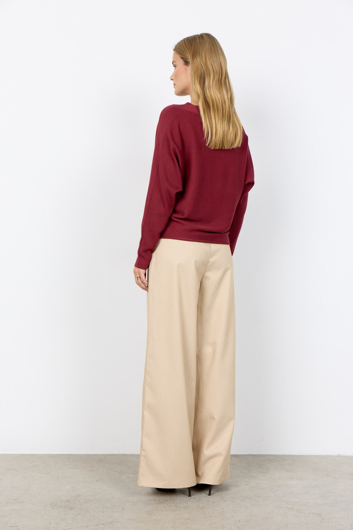 SC-DOLLIE 663 Pullover Rubinrot