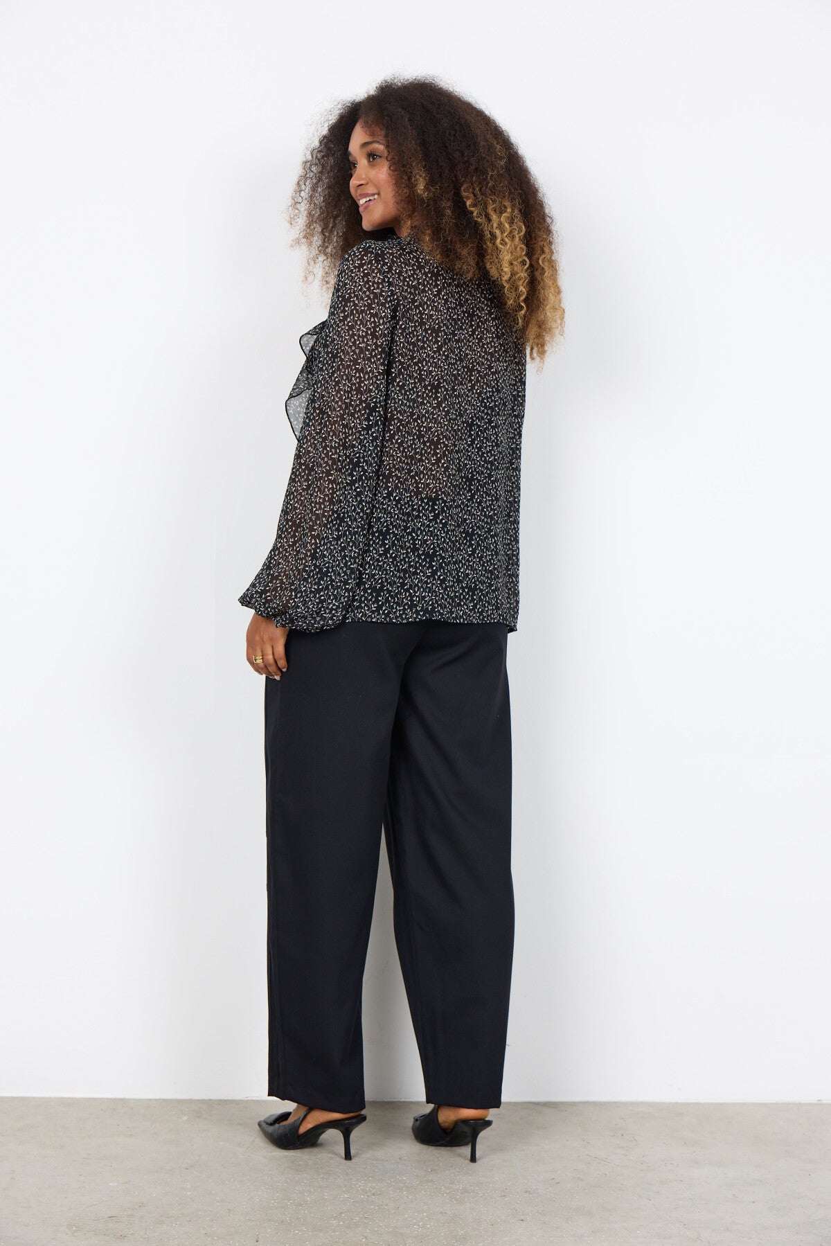 SC-BEBBIE 1 Hemd Schwarz