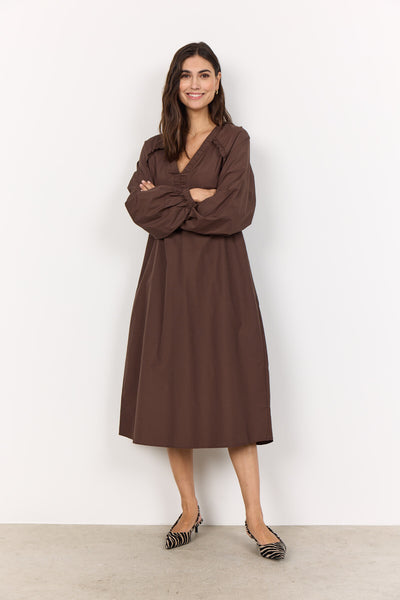 SC-NETTI 111 Kleid Dunkelbraun