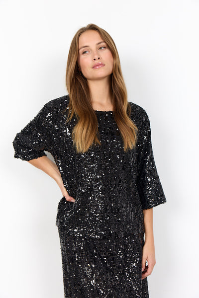 SC-ANGEL 1 Bluse Schwarz